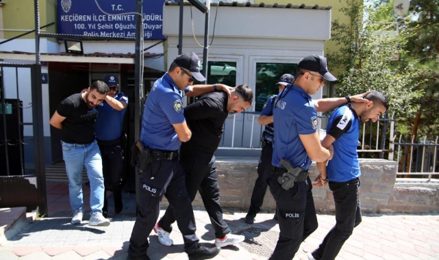 3 şüpheli gözaltına alındı