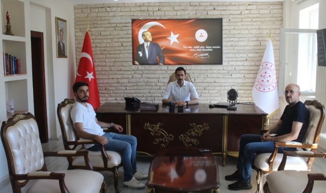 Baro Başkanından Kaymakam Saka&#039;ya ziyaret