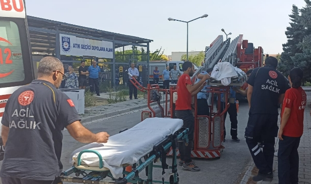 Hastanede yangın tatbikatı