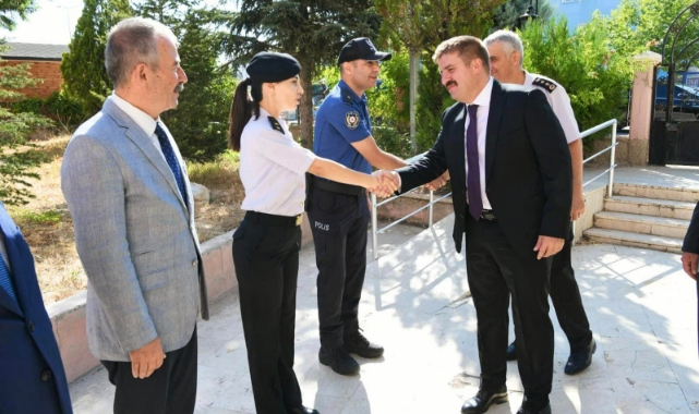 İlk ziyaretini Ayrancı&#039;ya yaptı