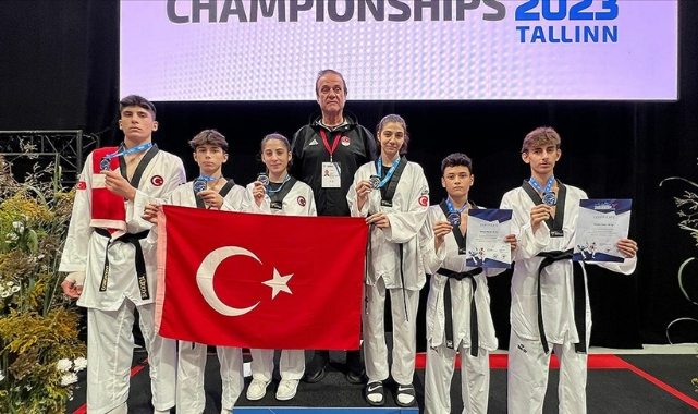 Milli Tekvandoculardan 6 madalya