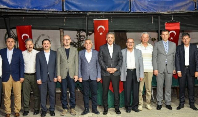 Müdür Taş’a veda yemeği!