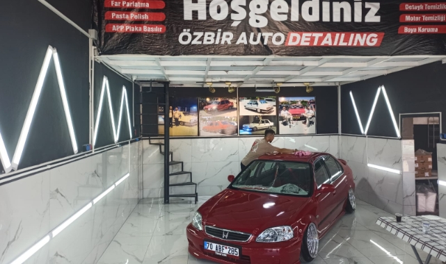 Özbir oto yıkama açıldı 