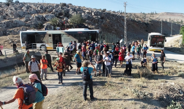 &#039;Pers Yolu&#039; yürüyüşçüleri ağırlandı