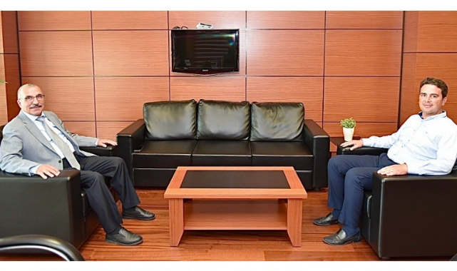 Rektör Gavgalı'dan Başkan Alkan’a ziyaret