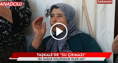 Taşkale'de "Su Çıkmazı"