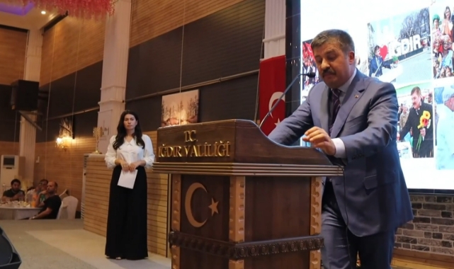 Vali Sarıibrahim Iğdır’a veda etti