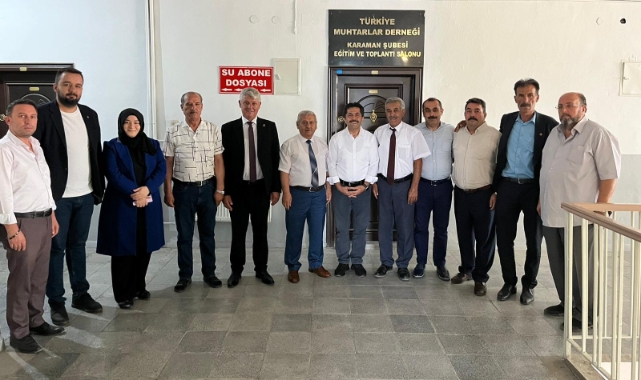 Vekil Sağlam'dan STK'lara ziyaret