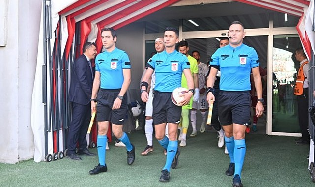 Aksarayspor maçının hakemleri belli oldu 