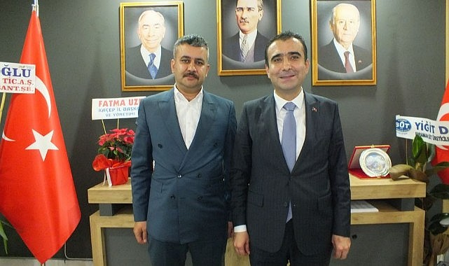 Başkan Kalaycı&#039;dan MHP&#039;ye ziyaret