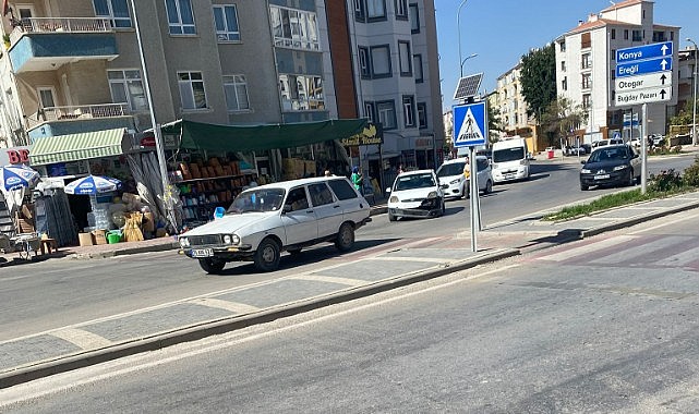 Karaman&#039;da trafik kazası!