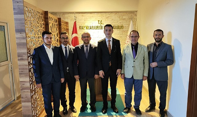 Kaymakam Kaya'ya ziyaret