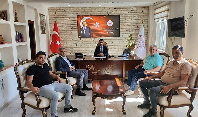 Kaymakam Saka&#039;ya ziyaretler devam ediyor