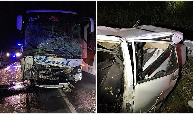 Otobüs kazaları artıyor