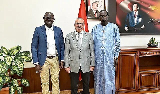 Senegalli Başkanlardan Gavgalı'ya ziyaret