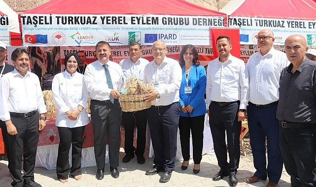 Taşeli ürünlerini tanıttılar