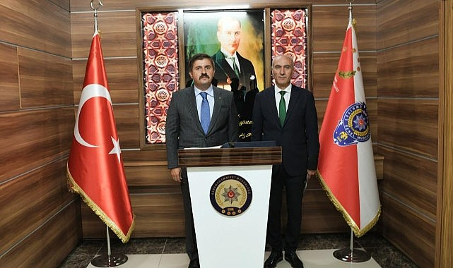 Vali Sarıibrahim&#039;den Emniyete ziyaret