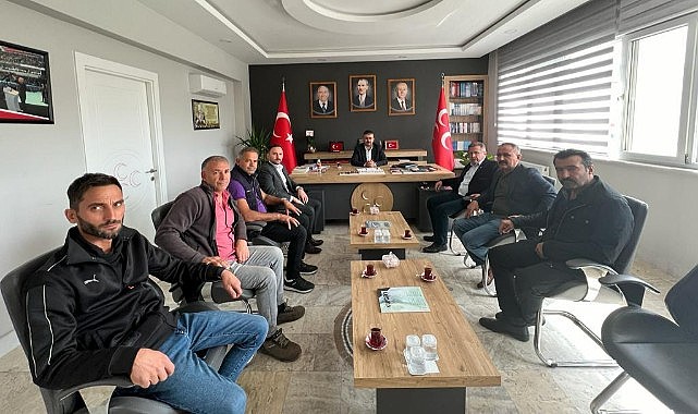 Başkan Özbay'dan MHP'ye ziyaret