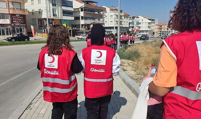 Dikkat çeken yürüyüş