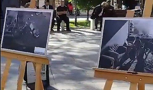 Filistin konulu fotoğraf sergisi açıldı