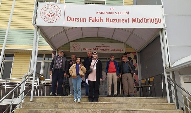 Huzurevi sakinleri bilgilendirildi