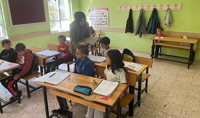 Kaymakam Kütük köy okullarını ziyaret etti