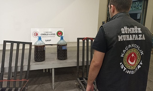 Kestane balı ele geçirildi