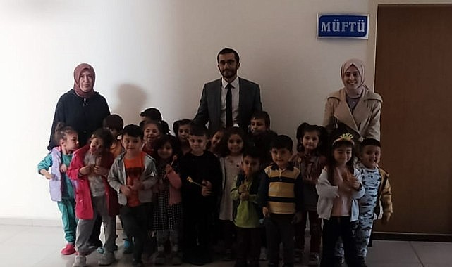 Öğrencilerden Müftülüğe ziyaret