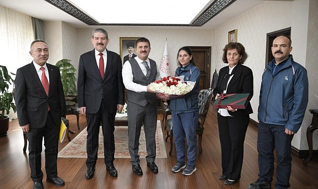 PTT Başmüdürlüğünden Vali Sarıibrahim’e Ziyaret