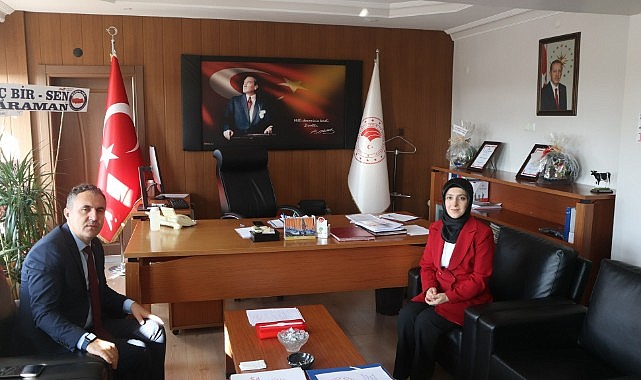 Terlemez&#039;den İl Müdürü Bulut&#039;a ziyaret