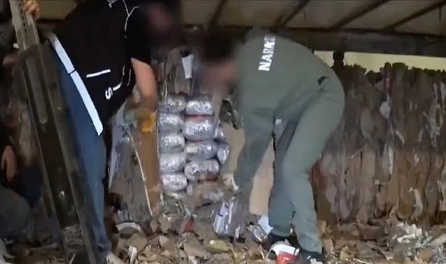 4,5 ton uyuşturucu ele geçirildi