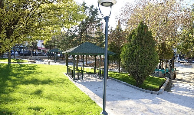 Alparslan Türkeş parkında sona gelindi