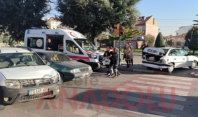 Bir kadın yaralandı