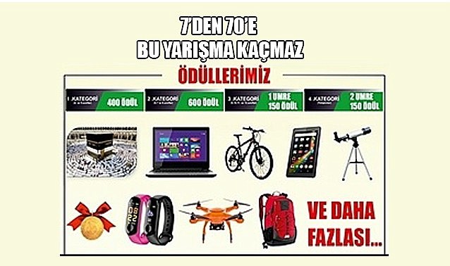 Bu yarışma kaçmaz!