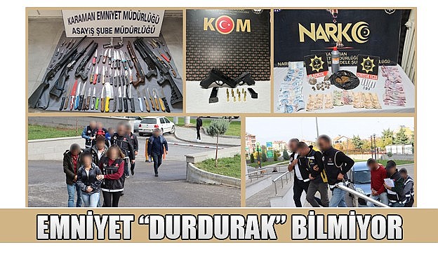 Emniyet "DURDURAK" bilmiyor
