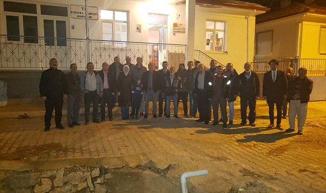 İlk toplantı Kızılyaka köyün de yapıldı