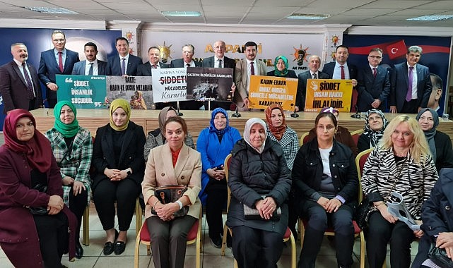 “Kadına şiddet insanlığa ihanet”