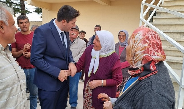 Kaymakam Erdoğan vatandaşlarla bir araya geldi