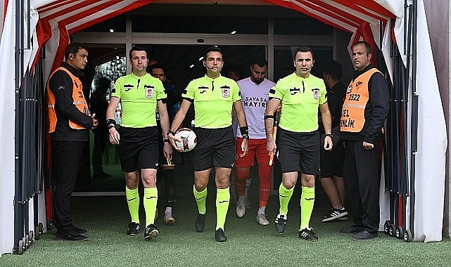 Maçın hakemleri belli oldu