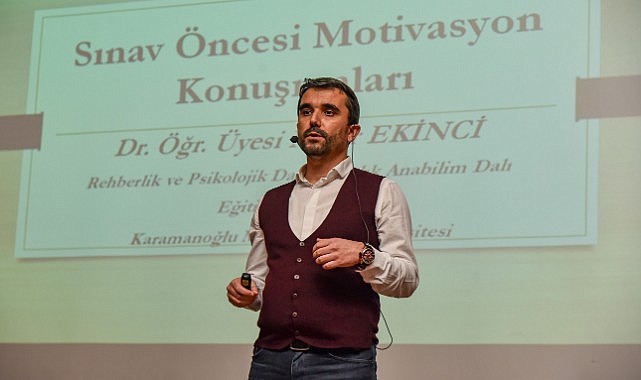 Motivasyon konuşmaları yapıldı