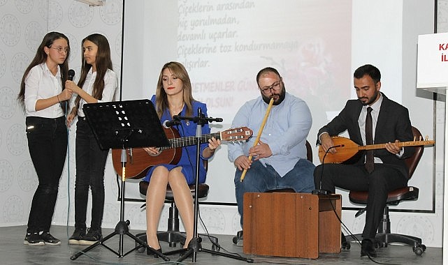 Öğretmenler günü coşkuyla kutlandı