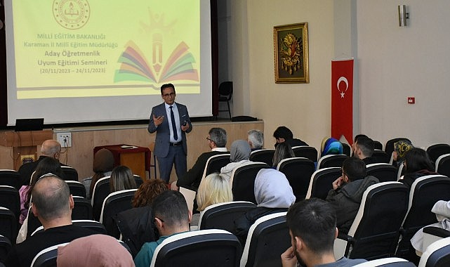 Öğretmenlik uyum eğitimi semineri düzenlendi