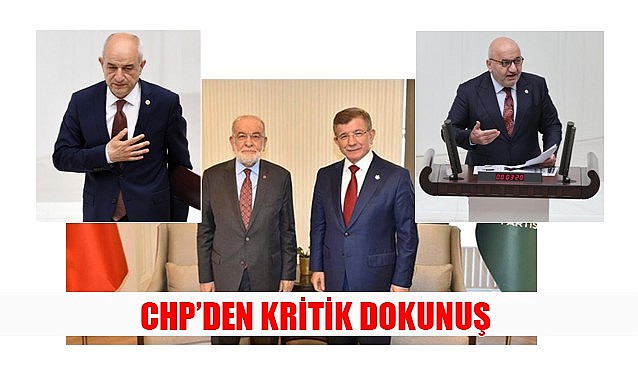 CHP’den kritik dokunuş!