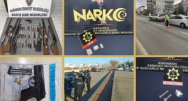 Emniyet haftalık bilançoyu açıkladı