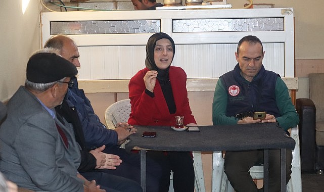 İl müdürü Bulut Çoğlu köyünü ziyaret etti