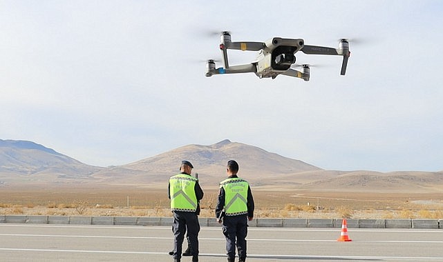 Jandarma Drone uçurdu