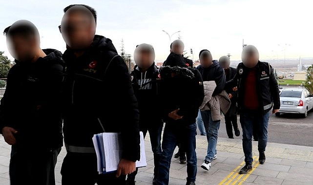 Karaman'da 21 şahıs tutuklandı