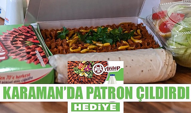 Karaman'da patron çıldırdı