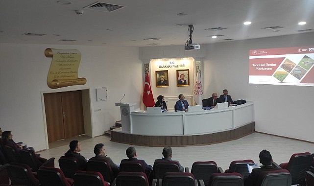 Karaman Tarımsal Üretim Teknik Komitesi toplandı