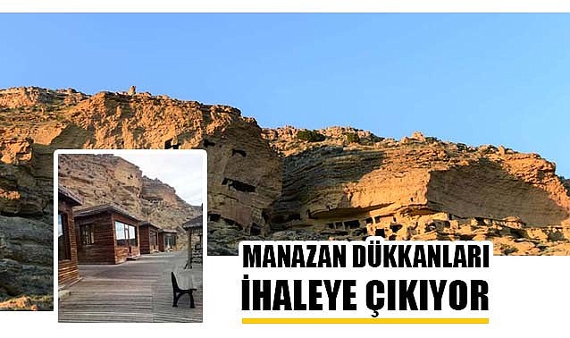 Manazan dükkanları ihaleye çıkıyor